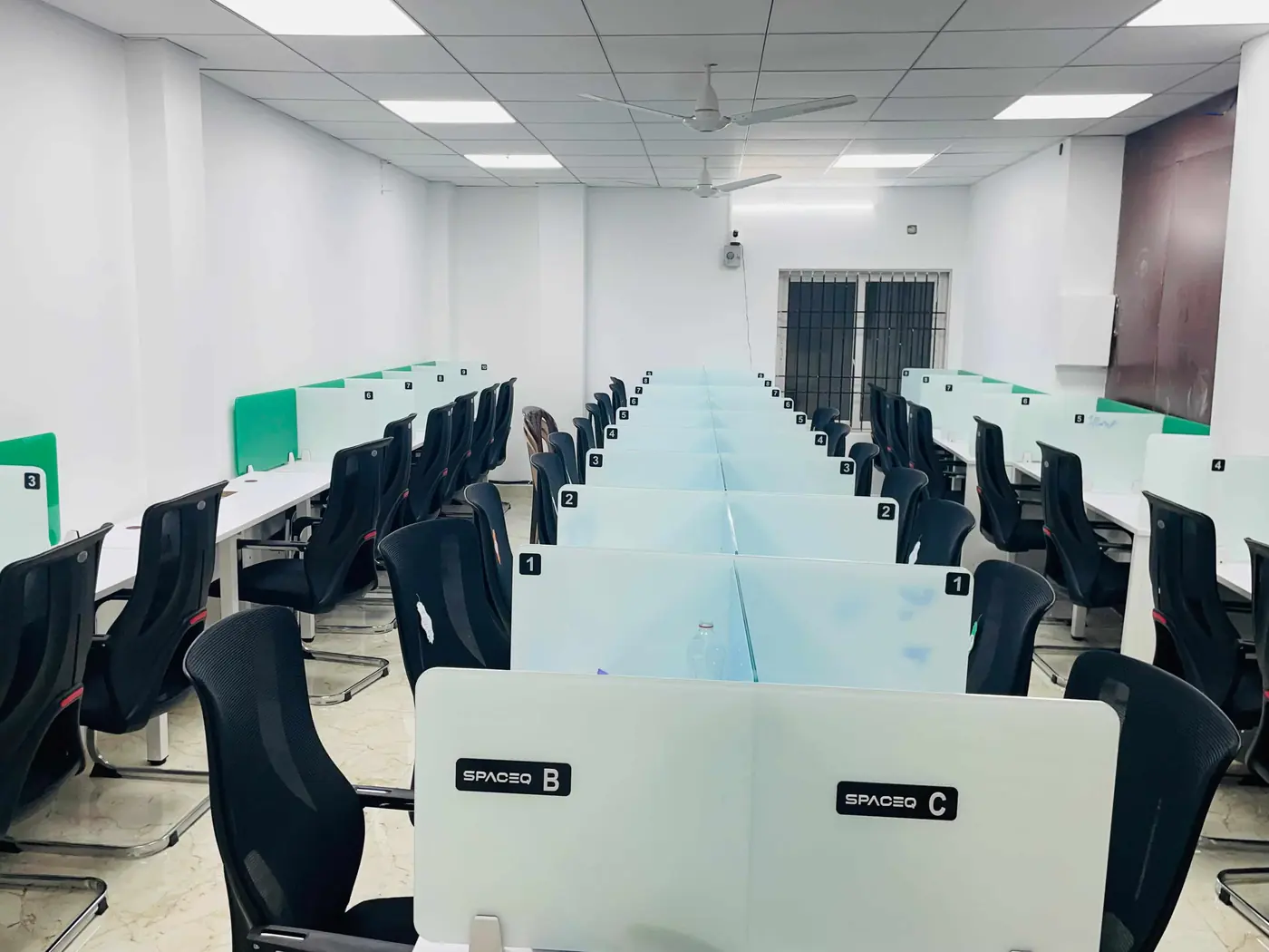 SpaceQ Study Hall interior, Nellore