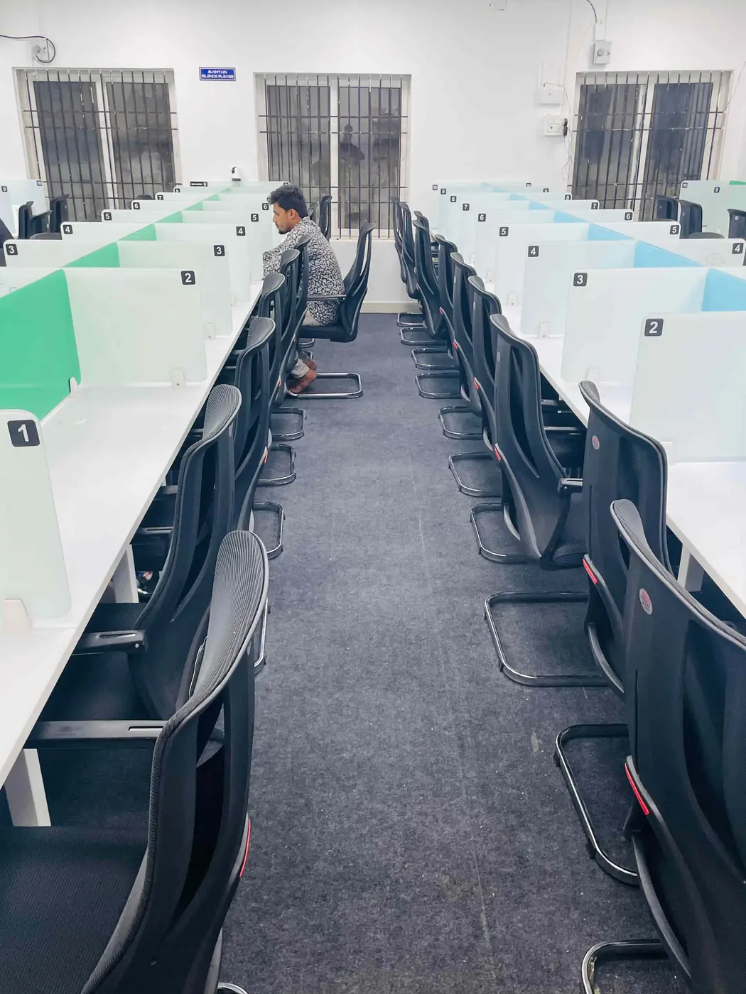 SpaceQ reading room desks, Nellore